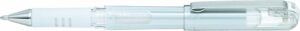 Pentel 1.0mm Tip Hybrid Gel Grip Dx Ultra Smooth Pigment Ink Pen with Chunky Barrel - White (Pack of 12) Model number ‎K230-WO
